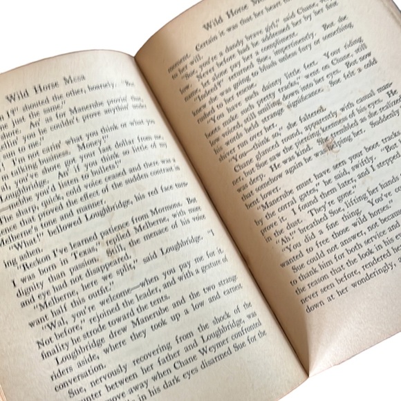 Vintage Book~WILD HORSE MESA~Zane Grey - Picture 8 of 8